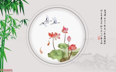 File in trần File in tranh tường 3D FT206072 (bản gốc) đại dương