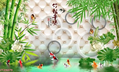 File in ấn File in tranh tường 3D FT206079 (bản gốc) chất lượng cao