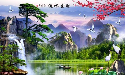 Tải file File in tranh tường 3D FT206105 (ảnh gốc) file TIFF