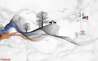 Tải file gốc File in tranh tường 3D FT206188 (in khổ lớn) không vỡ