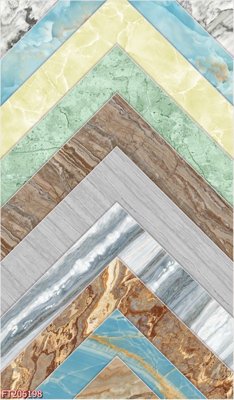 File gốc File in tranh tường 3D FT206198 (in lụa) hoa văn cổ điển