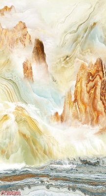 Ảnh gốc File in tranh tường 3D FT206201 (độ nét cao) in mica