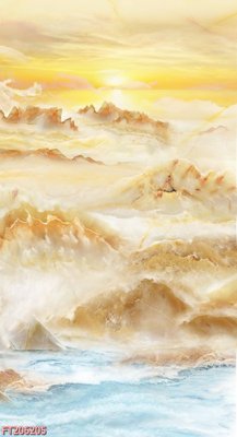 Ảnh gốc File in tranh tường 3D FT206205 (độ nét cao) in tráng gương