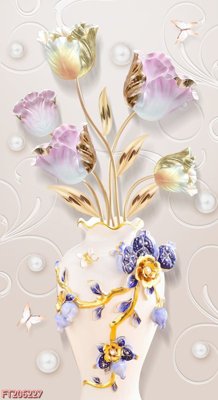 File tranh File in tranh tường 3D FT206227 (bản gốc) in canvas