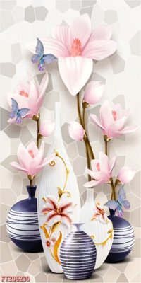 Tải xuống file tranh gốc File in tranh tường 3D FT206230 (PSD/TIFF)