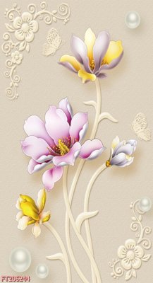 File gốc File in tranh tường 3D FT206244 (trang trí) phòng trẻ em