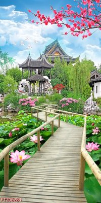 File gốc File in tranh tường 3D FT206284 (chuẩn CMYK) cho nhà in