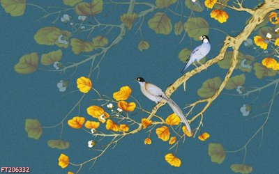 File tranh File in tranh tường 3D FT206332 (ảnh gốc) in trần 3D