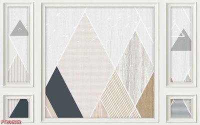 File PSD File in tranh tường 3D FT206352 (bản gốc) đã tách nền