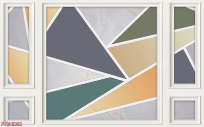 File gốc File in tranh tường 3D FT206355 (phong cách) châu Âu