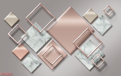 File gốc File in tranh tường 3D FT206371 (phong cách) tối giản