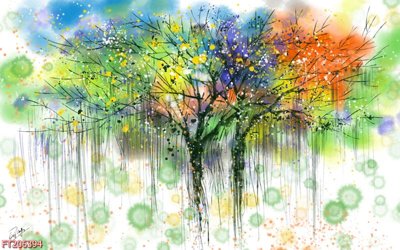 File PSD File in tranh tường 3D FT206394 (gốc) nhiều lớp (multi-layer)