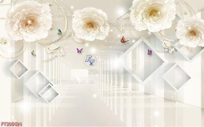 File gốc File in tranh tường 3D FT206424 (PNG) trong suốt (transparent)