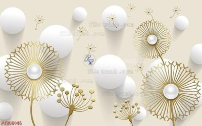 File PSD File in tranh tường 3D FT206446 (gốc) cho designer