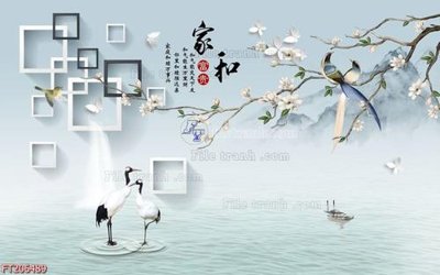 File in trần File in tranh tường 3D FT206489 (bản gốc) đại dương