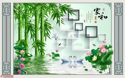 File PSD File in tranh tường 3D FT206528 (bản gốc) chất lượng nhất