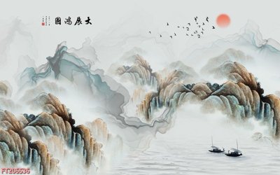 File gốc File in tranh tường 3D FT206536 (dành cho trang trí nội thất)