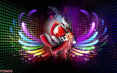 File gốc File in tranh tường 3D FT206570 (PNG) không nền chất lượng