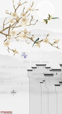 Hình ảnh gốc File in tranh tường 3D FT206623 (để in khổ lớn)