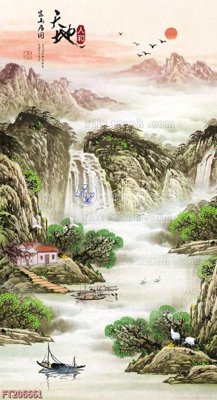 Tải file File in tranh tường 3D FT206661 (gốc) in ấn ngay lập tức