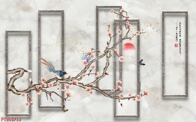 File gốc File in tranh tường 3D FT206718 (Filetranh.com) File in tranh tường 3D FT206718