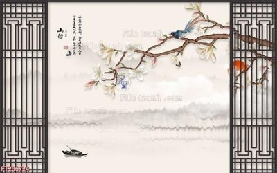 File gốc in tráng gương File in tranh tường 3D FT206724 chi tiết