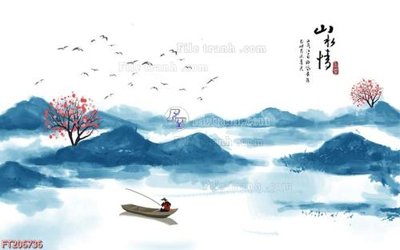 File gốc File in tranh tường 3D FT206736 (in lụa) chi tiết cao