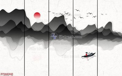 Tệp tin gốc File in tranh tường 3D FT206745 (dùng cho in) File in tranh tường 3D FT206745