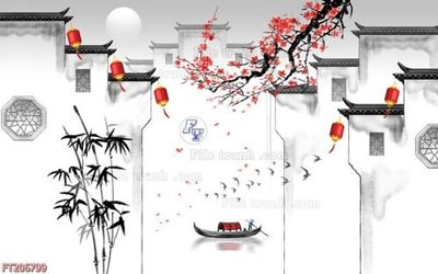 File ảnh File in tranh tường 3D FT206799 (gốc) dùng in Pano