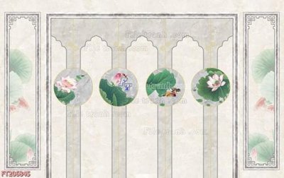 File gốc File in tranh tường 3D FT206845 (PNG) trong suốt (transparent)