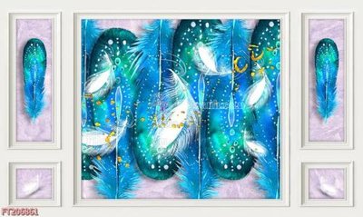 File tranh File in tranh tường 3D FT206861 (bản gốc) treo phòng ăn