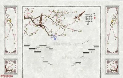File gốc File in tranh tường 3D FT206867 (in lụa) tranh phong thủy