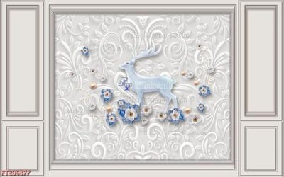 File gốc File in tranh tường 3D FT206877 (in lụa) tranh thuận buồm