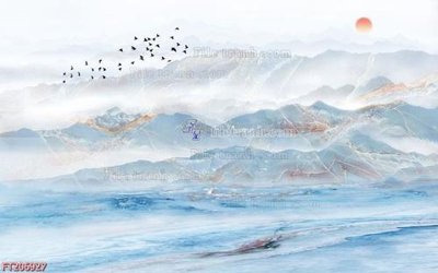 File gốc File in tranh tường 3D FT206927 (cho in 3D) độc đáo