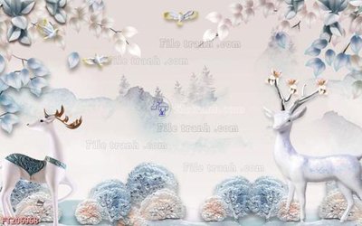 Download file File in tranh tường 3D FT206968 (gốc) cho xưởng in