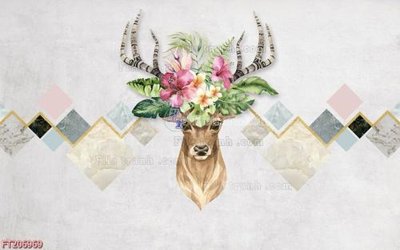 File tranh File in tranh tường 3D FT206969 (gốc) in backlit film