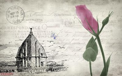 File ảnh File in tranh tường 3D FT206977 (gốc) cho trang trí nhà hàng