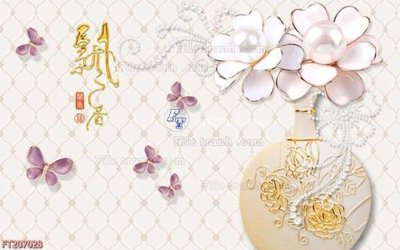 File PSD in ấn File in tranh tường 3D FT207028 (chất lượng cao)