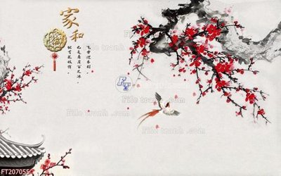 File gốc File in tranh tường 3D FT207055 (AI/EPS) cho in ấn