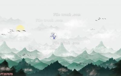 File gốc File in tranh tường 3D FT207070 (cho in ấn) từ Filetranh.com