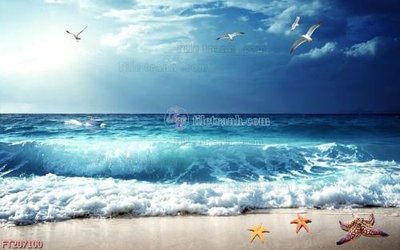 File tranh File in tranh tường 3D FT207100 (gốc) in trên kính