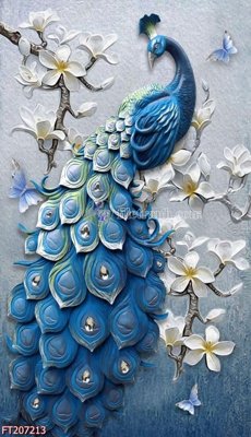 Tải file gốc File in tranh tường 3D FT207213 (in không vỡ ảnh)