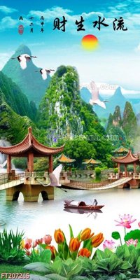 Tải file File in tranh tường 3D FT207215 (gốc) để in ấn ngay