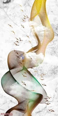 File in lụa File in tranh tường 3D FT207238 (phong cảnh) File in tranh tường 3D FT207238