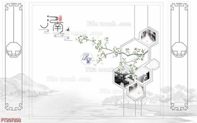File gốc File in tranh tường 3D FT207292 (PNG) không nền chất lượng