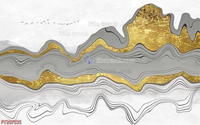 File in trần File in tranh tường 3D FT207335 (bản gốc) đại dương