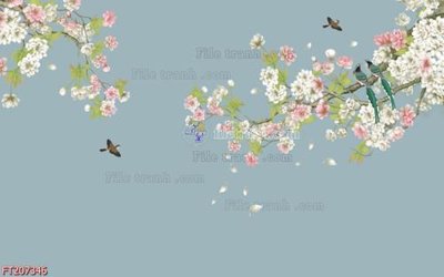 File PSD File in tranh tường 3D FT207346 (gốc) cho designer