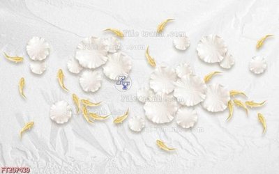 File PSD File in tranh tường 3D FT207439 (gốc) cho designer