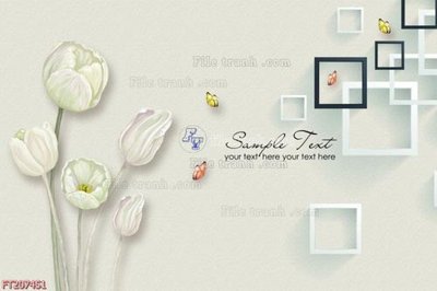 Tải file File in tranh tường 3D FT207451 (gốc) làm file tranh quảng cáo