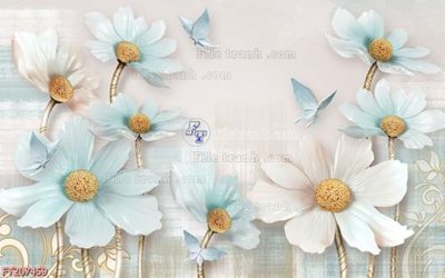 Ảnh gốc File in tranh tường 3D FT207459 (độ nét cao) in mica